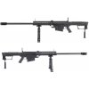 Snow Wolf Airsoft sniper puška M107 Barrett (SW-024S), celokov, manuálna, licencovaná - čierná