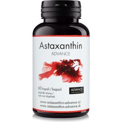 Advance Astaxanthin kapsuly na podporu ochrany buniek pred oxidačným stresom 60 cps