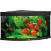 Juwel Trigon LED 350 akvarijný set rohový čierny 123 x 87 x 65 cm, 350 l