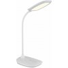 GLOBO 58455W BOTAL stolové svietidlo LED V400mm 9W/520lm 4000-3000-6500K biela lesklá, adaptér