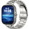 Madvell Aura s GPS strieborné s oceľovým ťahom + silikónový remienok
