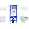Geberit Duofix - Set predstenovej inštalácie, klozet Alpha s doskou, tlačidlo Sigma20, biela/chróm 111.355.00.5 NR4