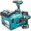 MAKITA DLX2127TJ1 aku set DDF482+DTD152, 18V/3*5Ah, Makpac