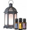 Young Living aróma difúzer Lucerna čierny antracit + Doterra trio esenciálnych olejov 3x5ml