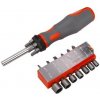Skrutkovač s magnetickým držiakom na bity Cr-V + 19 bitov 8819101