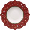 Villeroy & Boch Toy´s Delight tanier, červený, 26 cm