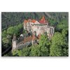 Maľovanie podľa čísel - Hrad Pernštejn 02 - 60x40 cm, plátno vypnuté na rám - výroba CZ