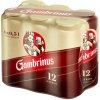 Gambrinus pivo 12° 6 x 0,5 l (plech)