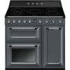 SMEG Victoria elektrický sporák TR93IGR2 tmavošedá