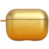 AppleKing obal s farebným prechodom a karabínou pre AirPods Pro - zlatý - možnosť vrátiť tovar ZADARMO do 30tich dní