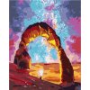 ZUTY Maľovanie podľa čísel GRAND CANYON A VESMÍRNA OBLOHA Rámovanie vypnuté plátno na rám Rozmer 80x100 cm