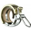 Knog zvonček Oi Luxe Bike Bell, Brass Vylepšená verzia dizajnových zvončekov Knog Oi Lux