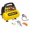 STANLEY DN 200/8/6 KIT KOMPRESOR SAMOMAZNÝ S NÁDRŽÍ 6L A TLAKEM 8BAR + PŘÍSLUŠENSTVÍ