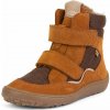 Detská zimná barefoot obuv TEX WINTER Cognac, Froddo, G3160233-1, hnedá - 40