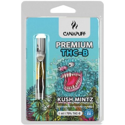 CanaPuff Náplň THCB Kush Mintz THCB 79 % 1 ml