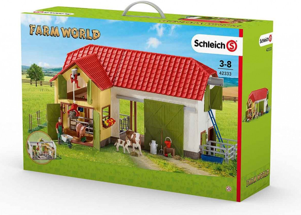 Schleich Farm Life Large farm with animals