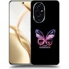 Picasee silikónový čierny obal pre Honor 200 5G - Diamanty Purple