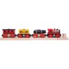 Bigjigs Rail Pirátsky vlak + 3 koľaje