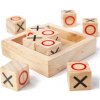 Bigjigs Toys Dřevěné piškvorky kostky