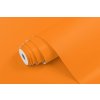 PATIFIX | Samolepiace fólie 10-1025 | šírka 45 cm | ORANŽOVÁ MATNÁ + oranžová matná samolepiaca tapeta (metráž) PATIFIX v šírke 45 cm