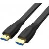 Unitek Kabel High Speed HDMI 2.0 4K 60Hz plochý 3m C11063BK-3M