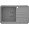 Deante MOMI granitový drez 78 x 50 cm, szary metalik ZKM_S113
