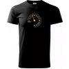 Tachometer cíti sa - 30 rokov - Tričko extra veľké (5-8XL) - 5XL ( Čierna )