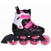 Powerslide Khaan Junior SQD Pink - 4x, 80, 39-42 (dostupnost 5-7 prac. dní)