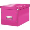 Leitz Click&Store Wow box štvorcový ružový A4