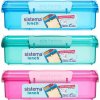 Sistema Plastics Sistema® Lunch™ Snack Box s 2 oddelenými priehradkami 975 ml