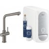 Grohe Blue Home - Drezová batéria s chladiacim zariadením a filtráciou, kefovaný Hard Graphite 31454AL1