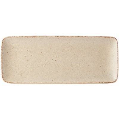 Servírovací tanier SAND FADE 29,5 x 12 cm, béžový, MIJ