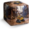 Sablio Taburet Kocka Wall-E robot Město: 40x40x40 cm