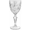 Bohemia Jihlava brúsené poháre na víno Pinwheel 6 x 260 ml