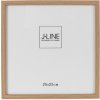 J-Line by Jolipa Hnedý drevený fotorámik Ninna XL - 27*1,5*27 cm / 25*25 cm - J-Line by Jolipa