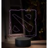 Beling 3D lampa, Game logo dota 2, 16 farebná, JRV3