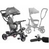 Trojkolka Trike Fix Lite, čierna a sivá
