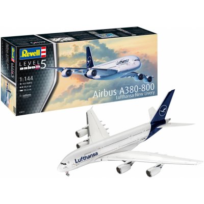 Revell Airbus A380-800 Lufthansa New Livery 1/144