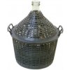 Demižón 15l sklo,v plast KLC
