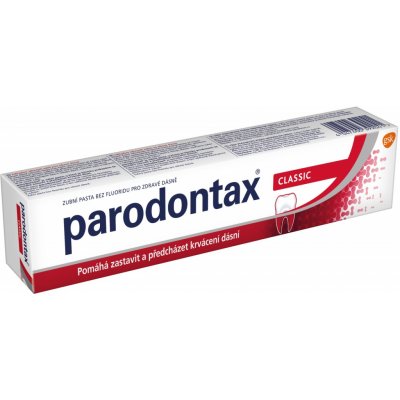 Parodontax bez fluoru zubná pasta 75 ml