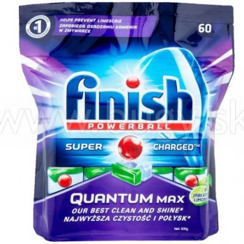 Finish Powerball Quantum max apple lime blast tablety do umývačky riadu 60 ks 930 g