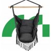 Závesné záhradné kreslo brazílske hojdacia sieť hojdačka kokón vankúše