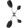 Velcro Hand and Leg Cuffs - Black