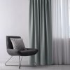 Zatemňovací záves blackout RESTILO strieborný 140 x 245 cm sada 2 ks