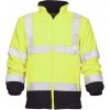 ARDON HI-VIS REF 401 VÝSTRAŽNÁ FLÍSOVÁ MIKINA ŽLTÁ-ČIERNA H8904 - S