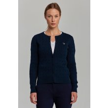 Gant STRETCH COTTON CABLE CARDIGAN