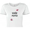 Tričko s fotkou rámik SRDCE 1 dámsky strih FOTOpošta Veľkosť: L