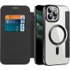 Techsuit - SmartMag Book puzdro na iPhone 11 Pro Max - čierne