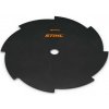 STIHL GrassCut 230-8 – kosiaci kotúč na krovinorez, pr. 230 mm, otvor 25,4 mm, 8 zubov