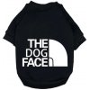 Mikina s nápisom THE DOG FACE Čierna L